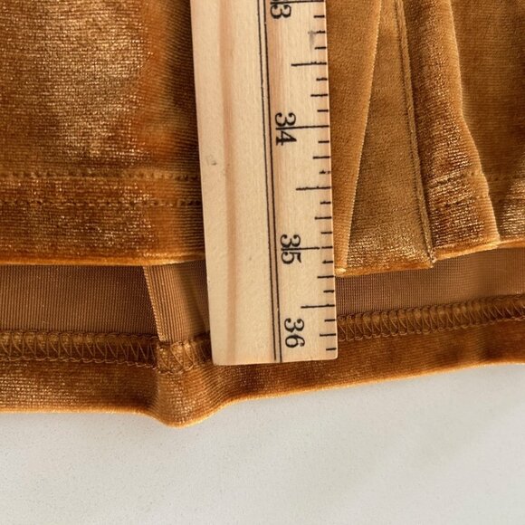 Jodifl Velvet Dress Women SZM Carmel Button Baby Doll Tunic Boho Fairy Cottage - Picture 7 of 10